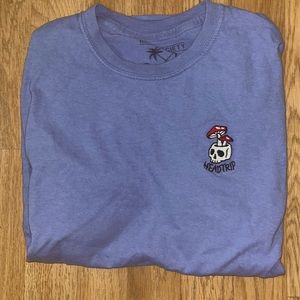 Light Purple Skull Riot Society T-Shirt